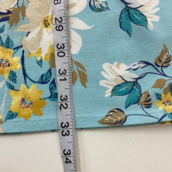 J. Jill XL Tall Tunic Floral Supima Cotton Modal - Picture 8 of 10